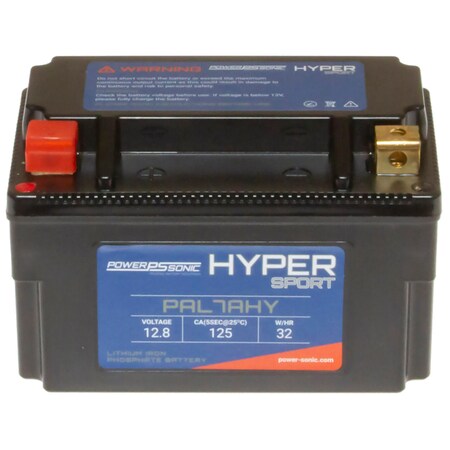 Power Sonic PAL7AHY Lithium Powersport Battery PAL7AHY